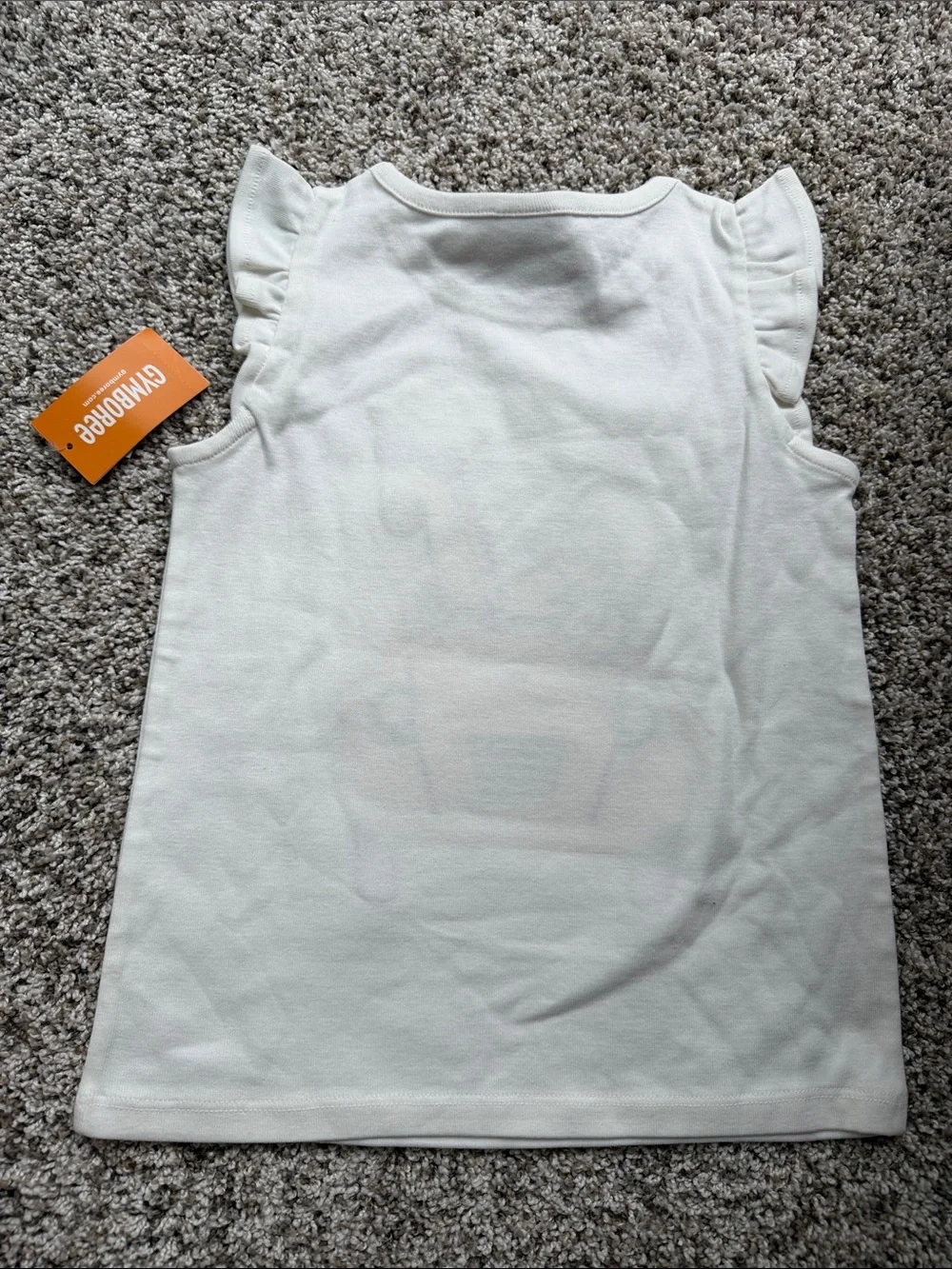NWT Gymboree Cream Tee with Pink Car & Brown Giraffe Appliqué Safari size 6